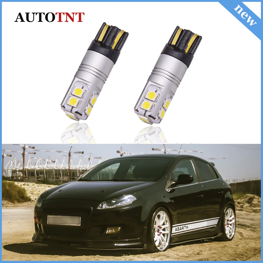 Светодиодная автомобильная лампа T10 W5W canbus без ошибок для FIATGrande Punto Linea Marea Multipla Palio