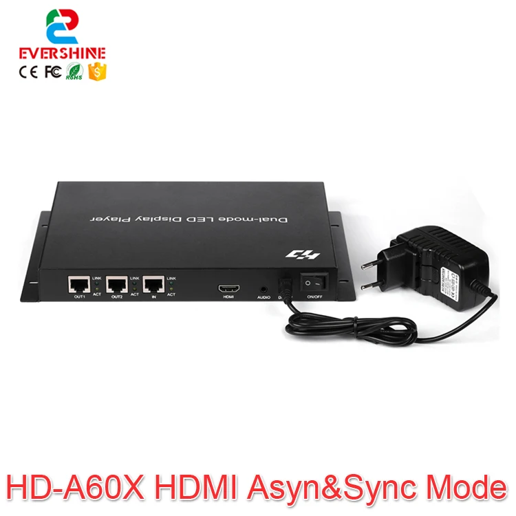 RGB LED Display HDMI Controller Video Synchronous Asynchronous Mode Player Box HD-A601 HD-A602 HD-A603 LED Module Control Card
RGB LED Display HDMI Controller Video Synchronous Asynchronous Mode Player Box HD-A601 HD-A602 HD-A603 LED Module Control Card