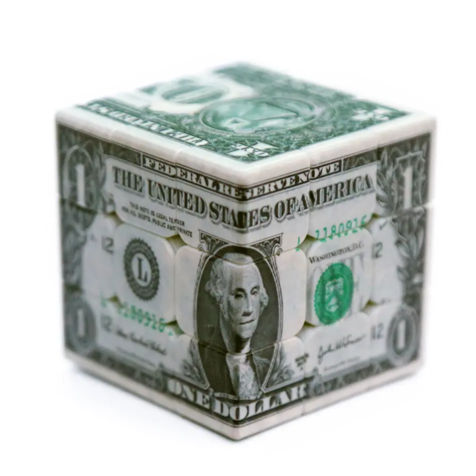 3x3 Cube UV Printing Dollar Pattern 3x3x3 Magic Cube 3Layers Speed Cube Professional Puzzle Toys For Children Kids Gift Toy
3x3 Cube UV Printing Dollar Pattern 3x3x3 Magic Cube 3Layers Speed Cube Professional Puzzle Toys For Children Kids Gift Toy
