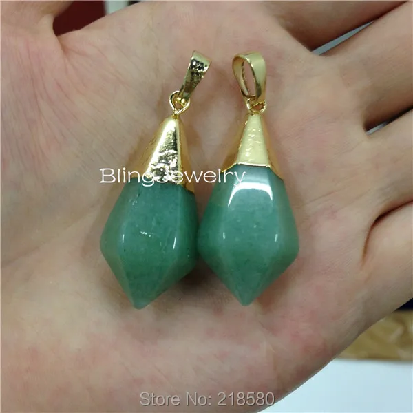 P1506140103 Healing Crystal Aventurine Point Pendant with 24K gold OR silver Edge
P1506140103 Healing Crystal Aventurine Point Pendant with 24K gold OR silver Edge