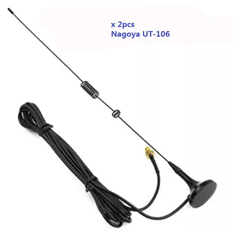 2pcs HF Antenna Nagoya UT-106UV Vehicle Mounted Car Antenna For Baofeng UV-82 UV-5R CB Radio Walkie Talkie Accessories UT-106
2pcs HF Antenna Nagoya UT-106UV Vehicle Mounted Car Antenna For Baofeng UV-82 UV-5R CB Radio Walkie Talkie Accessories UT-106