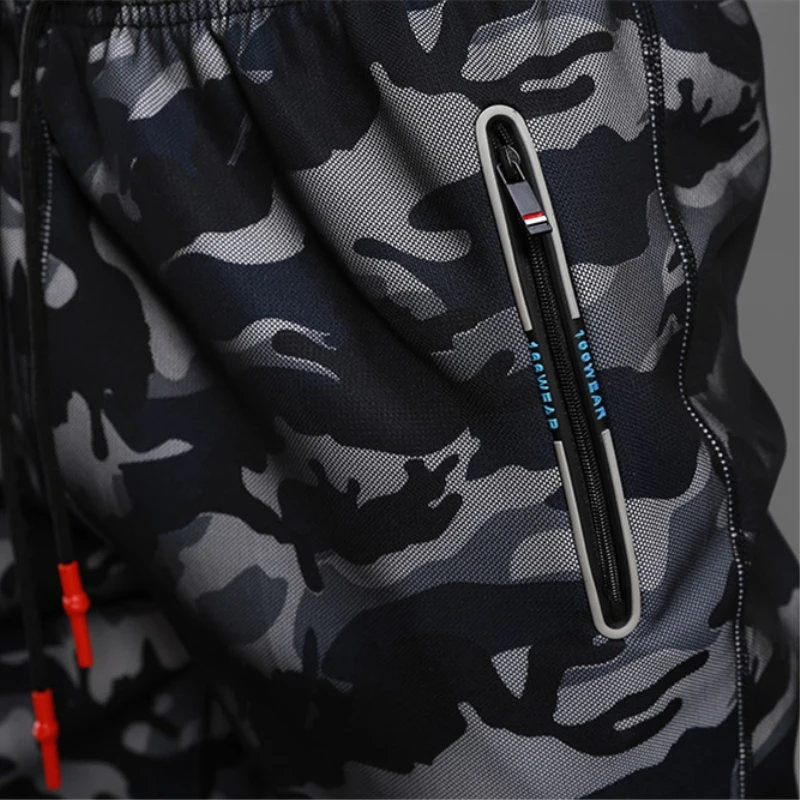 3 Colors Men Camouflage Trainning Exercise Pants Elastic Waist Running Fitness GYM Sweatpants Trousers Casual Sportswear | Спорт и