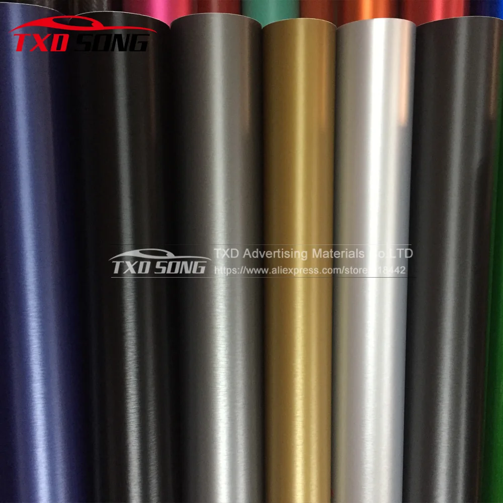 10/20/30/40/50/60cmX152cm/lot Car styling Black Dark Grey Silver Metallic Brushed Aluminum Vinyl car Wrap Film by free shipping
10/20/30/40/50/60cmX152cm/lot Car styling Black Dark Grey Silver Metallic Brushed Aluminum Vinyl car Wrap Film by free shipping