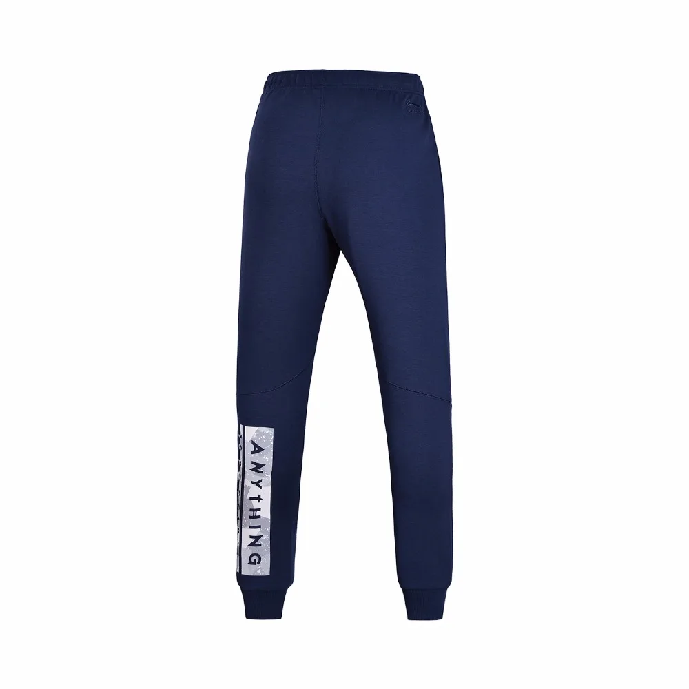 Li-Ning мужские трендовые спортивные штаны 70% хлопок 30% полиэстеровый обычный