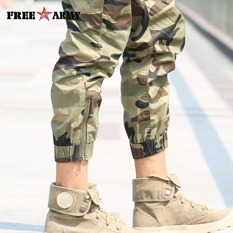 Men's Cotton Camouflage Harem Pants Elastic Waist Ankle-Length Pants New Fashion Male Hip Hop Style Cargo Pants Trousers Size 40
Men's Cotton Camouflage Harem Pants Elastic Waist Ankle-Length Pants New Fashion Male Hip Hop Style Cargo Pants Trousers Size 40