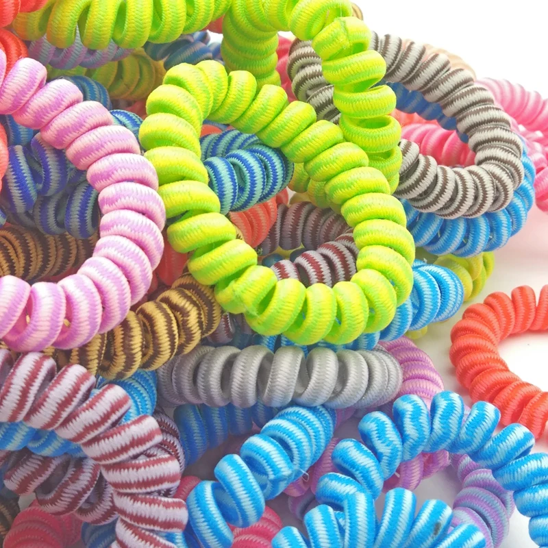3 Pcs/Lot Size 5.5CM Stripe Cloth Random Color Elastic Rubber Telephone Wire Ties Rope Hair Band Accessories
3 Pcs/Lot Size 5.5CM Stripe Cloth Random Color Elastic Rubber Telephone Wire Ties Rope Hair Band Accessories