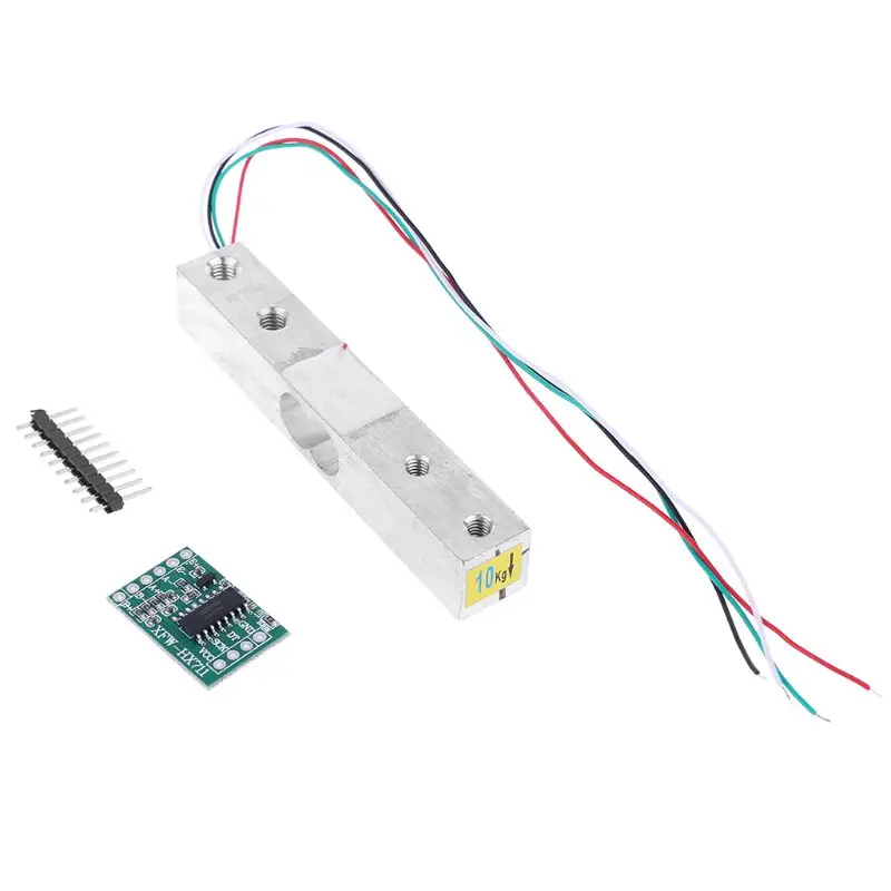 Электронные кухонные весы с датчиком веса 10 кг + модуль веса HX711 AD для Arduino
Электронные кухонные весы с датчиком веса 10 кг + модуль веса HX711 AD для Arduino
