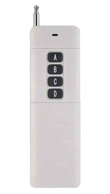 xuanlongyuan 3000m Long Range Distance High Power 4CH 4 CH RF Remote Control Transmitter 315/433.92 MHZ/Garage Door/shutters
xuanlongyuan 3000m Long Range Distance High Power 4CH 4 CH RF Remote Control Transmitter 315/433.92 MHZ/Garage Door/shutters