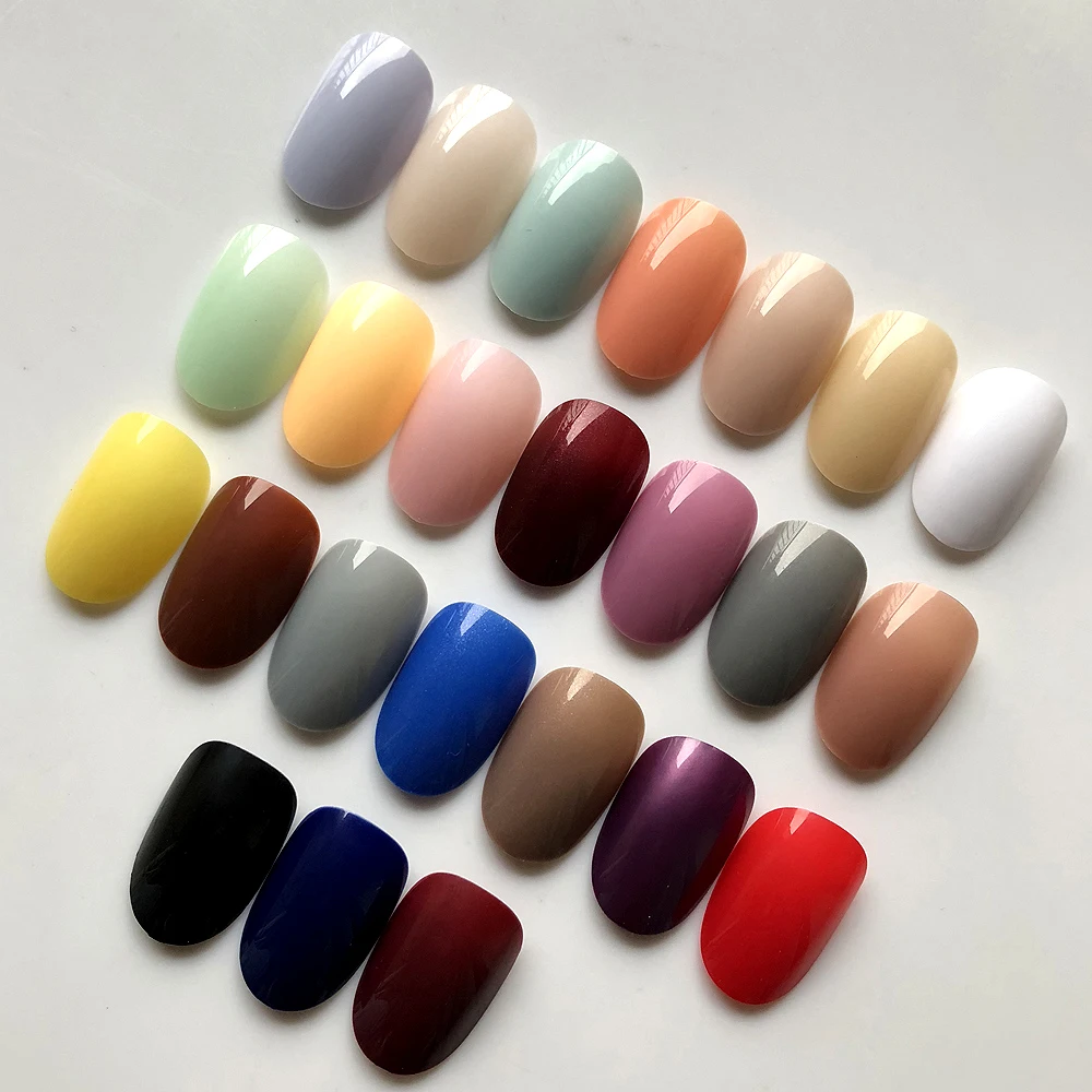 Wholesale Purple red Pure Color Round Natural False Nails Glitter French Fake Nail Round Size Manicure Tips #12
Wholesale Purple red Pure Color Round Natural False Nails Glitter French Fake Nail Round Size Manicure Tips #12