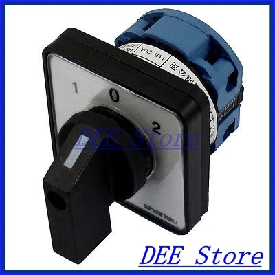 4 Screw Terminals on-off-on Rotary Selector Combination Switch AC 660V 20A
4 Screw Terminals on-off-on Rotary Selector Combination Switch AC 660V 20A