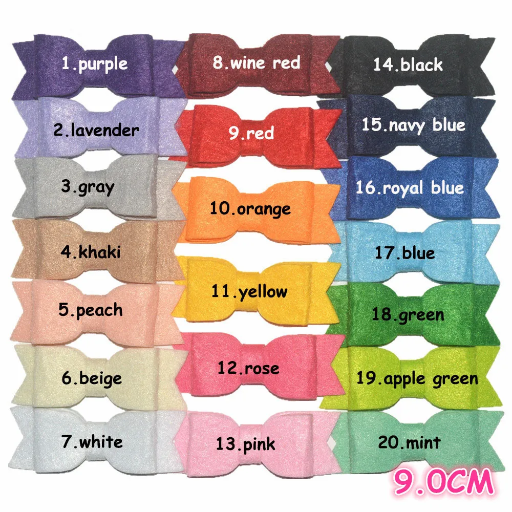 20pcs/lot , 9cm non-woven fabrics hair bowknot , hair bow for hair accessories headband headwear
20pcs/lot , 9cm non-woven fabrics hair bowknot , hair bow for hair accessories headband headwear