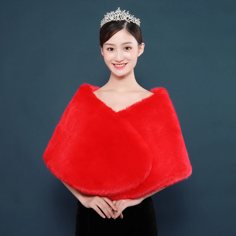 Plus Size Women Fur Shoulder Wrap Burgundy Bridal Shawls Cape Red Faux Fur Wedding Shrug Coat Boleros
Plus Size Women Fur Shoulder Wrap Burgundy Bridal Shawls Cape Red Faux Fur Wedding Shrug Coat Boleros