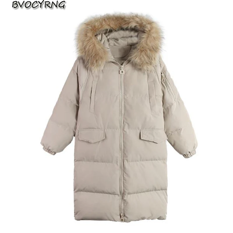 2018 Hooded women Winter Jacket Female Fashion Loose Coat Winter Thick Down Cotton Parka High end Elegant Women Outerwear A0919
2018 Hooded women Winter Jacket Female Fashion Loose Coat Winter Thick Down Cotton Parka High end Elegant Women Outerwear A0919