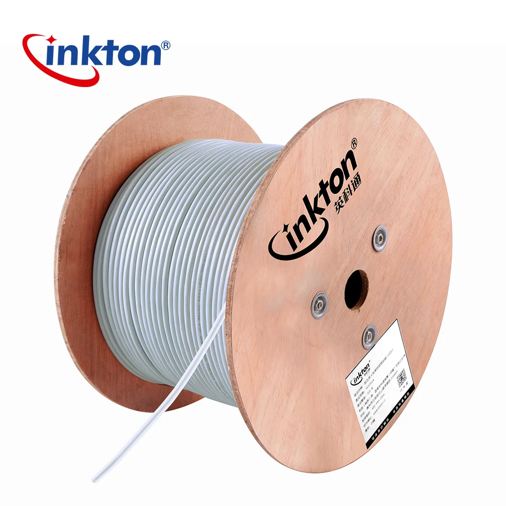 Inkton высокое качество Cat5e FTP Экранирование Ethernet кабель высокая скорость Чистая