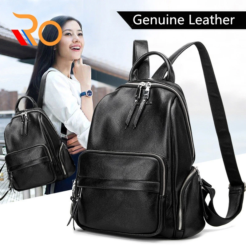 High Quality Women Backpacks Style Genuine Leather Women Backpack Fashion Solid School Bags For Teenager Girls Casual
High Quality Women Backpacks Style Genuine Leather Women Backpack Fashion Solid School Bags For Teenager Girls Casual