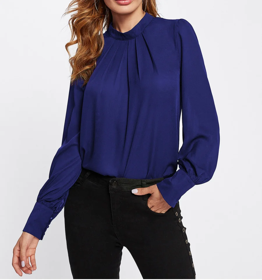 Chiffon Slim Women Long Sleeve Blouses 2019 New Autumn Hollow Solid Casual Womens Tops And Blouse Womens Slim Outwear Blouse
Chiffon Slim Women Long Sleeve Blouses 2019 New Autumn Hollow Solid Casual Womens Tops And Blouse Womens Slim Outwear Blouse