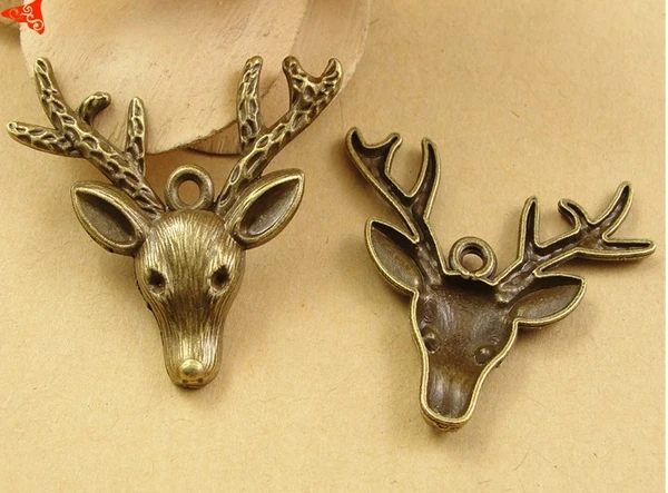 A3473 Free Shipping! 50pcs/bag size 36*37mm bronze color deer head Antique pendant Fashion Jewelry Clothing accessories
A3473 Free Shipping! 50pcs/bag size 36*37mm bronze color deer head Antique pendant Fashion Jewelry Clothing accessories