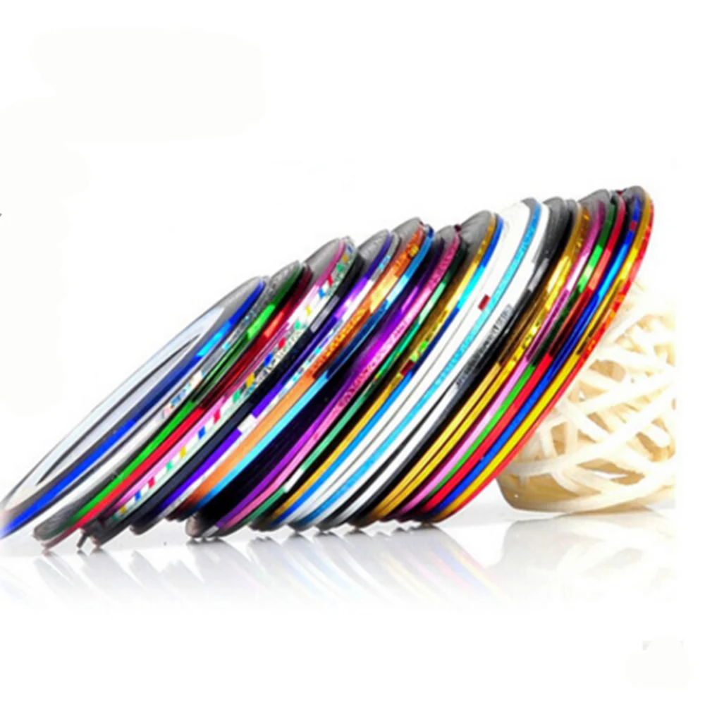 100 Rolls Striping Tape Line Nail Art Sticker Tools Foil Tips Tape Line DIY Design Decorations for Nail Accessories Stickers
100 Rolls Striping Tape Line Nail Art Sticker Tools Foil Tips Tape Line DIY Design Decorations for Nail Accessories Stickers
