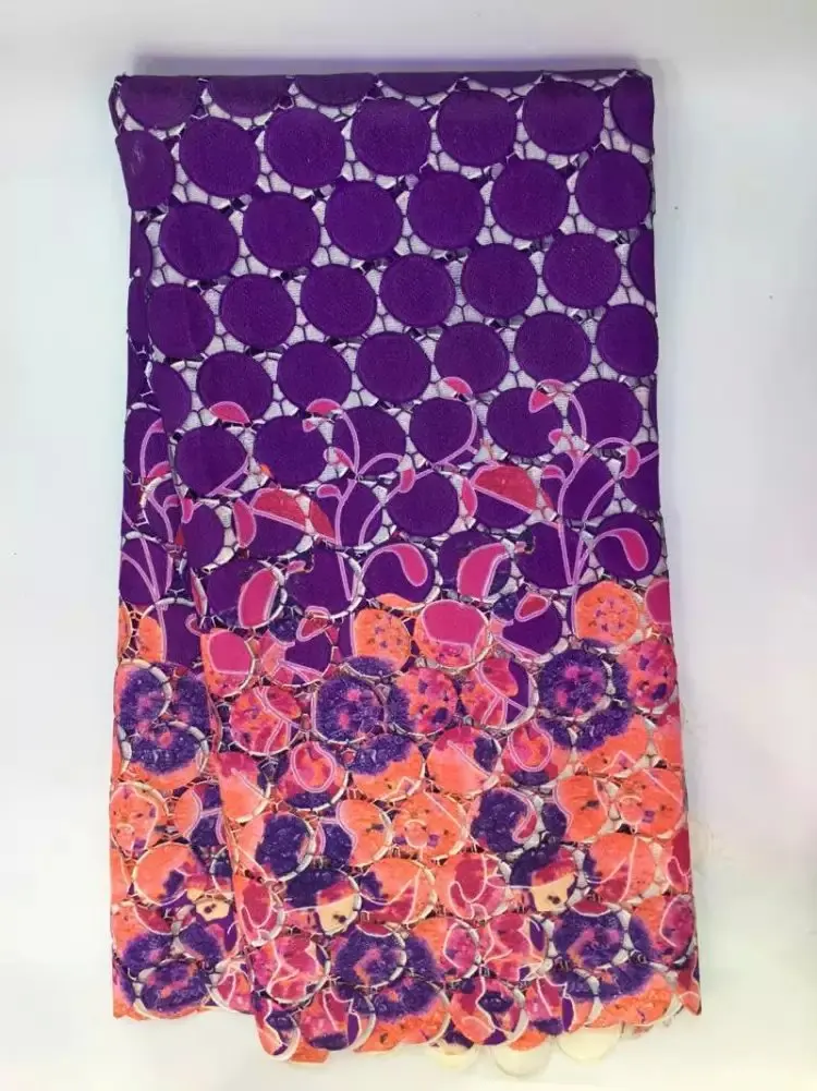 African Lace Hot Sell Mesh 2017 New Arrival Purple Multi Color African cord Lace/guipure lace Fabrics High Quality K-J5191
African Lace Hot Sell Mesh 2017 New Arrival Purple Multi Color African cord Lace/guipure lace Fabrics High Quality K-J5191