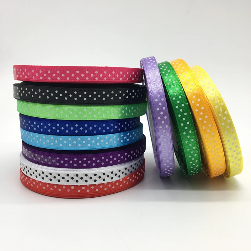 5 ярдов/партия 3/8 дюйма (10 мм)|satin ribbon|ribbon diypolyester ribbon |