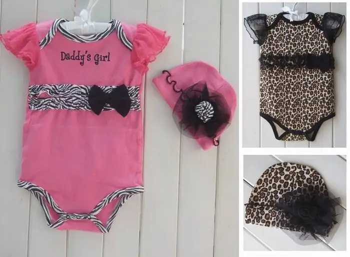 Free shipping infant clothes baby girl sleeveless bodysuits for summer ,baby leopard jumpsuit set with big flower hat
Free shipping infant clothes baby girl sleeveless bodysuits for summer ,baby leopard jumpsuit set with big flower hat