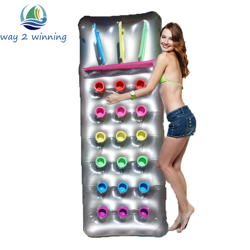 Hot Inflatable Pool Floats 18 Holes With Pillow Lounge Swim Board Beach Water Floating Island Raft Air Mattress Planche Natation
Hot Inflatable Pool Floats 18 Holes With Pillow Lounge Swim Board Beach Water Floating Island Raft Air Mattress Planche Natation