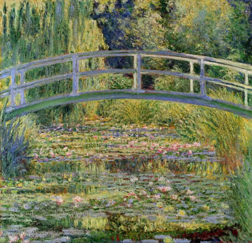 High quality Oil painting Canvas Reproductions The Japanese Bridge (The Water-Lily Pond) (1899) By Claude Monet hand painted
High quality Oil painting Canvas Reproductions The Japanese Bridge (The Water-Lily Pond) (1899) By Claude Monet hand painted