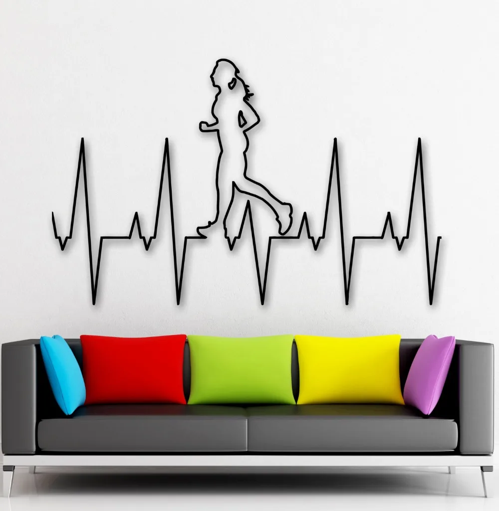 Free shipping Healthy Lifestyle Running Fitness Wall Decal Vinyl Wall Decals Mural Wallpaper Removable Home Decoration
Free shipping Healthy Lifestyle Running Fitness Wall Decal Vinyl Wall Decals Mural Wallpaper Removable Home Decoration