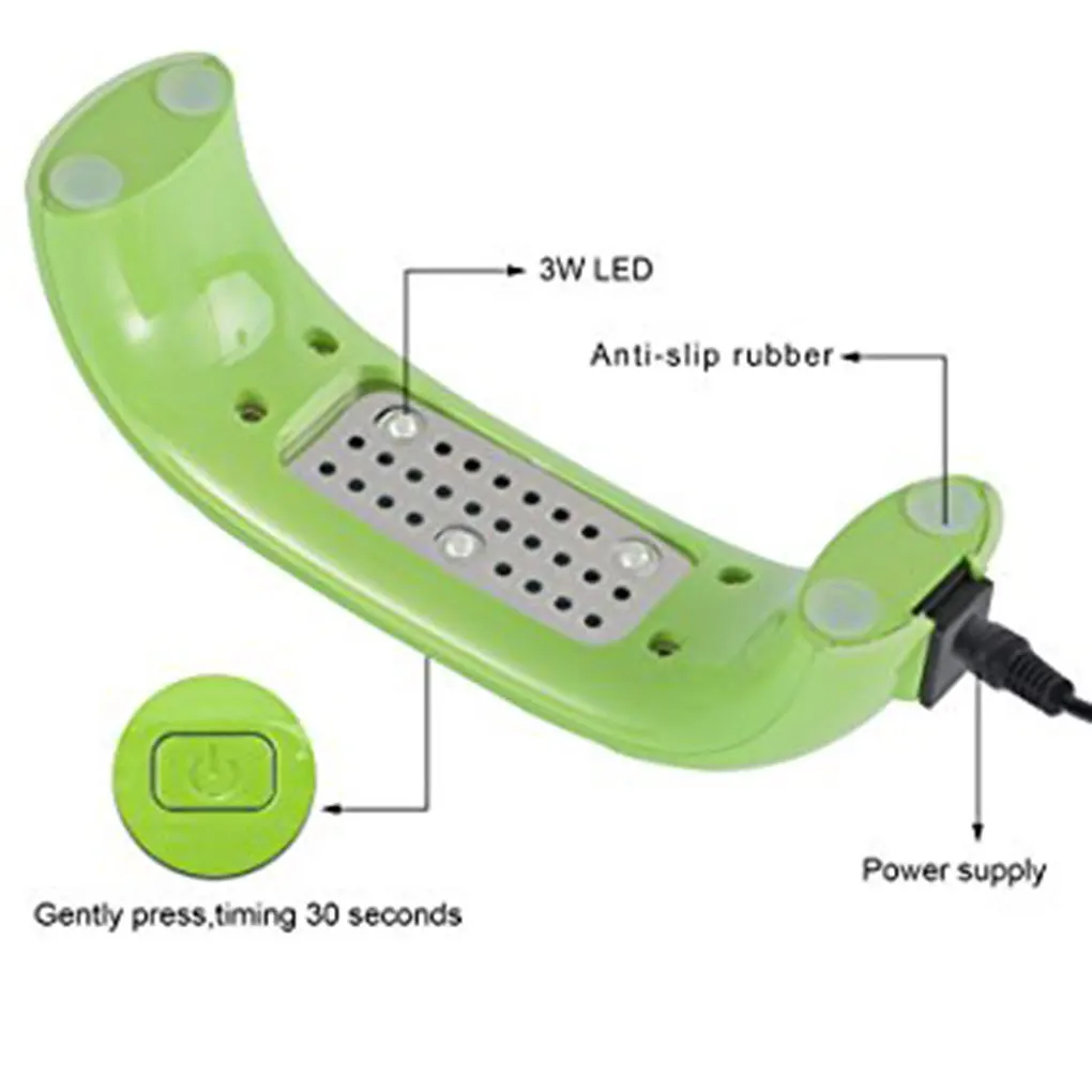2018 New Small LED Nail Lamp MINI Portable Nail Phototherapy Unit USB Nail Polish Light 9W Nail Dryer
2018 New Small LED Nail Lamp MINI Portable Nail Phototherapy Unit USB Nail Polish Light 9W Nail Dryer