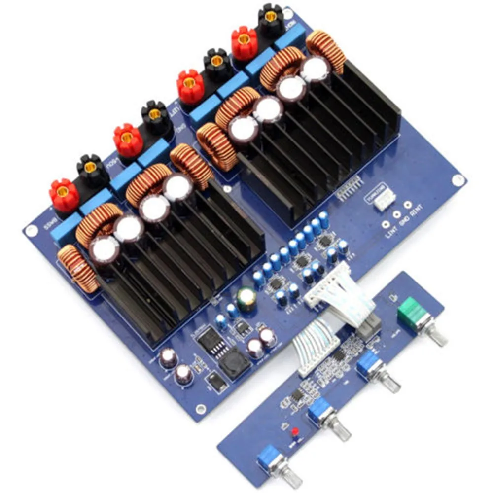 TAS5630 2 1 1200 Вт DC48V высокомощная плата домашнего цифрового усилителя arduio YJ сборная