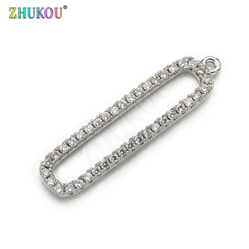 6*25mm Brass Cubic Zirconia Rectangle shape Diy Jewelry Findings, rhodium, Hole: 0.5mm, Model: VD371
6*25mm Brass Cubic Zirconia Rectangle shape Diy Jewelry Findings, rhodium, Hole: 0.5mm, Model: VD371