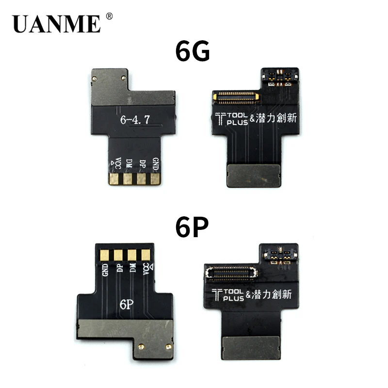 UANME DC Блок питания для тестирования тока телефона плата Conector iPhone 6G 6S Plus 7 7plus 8 X