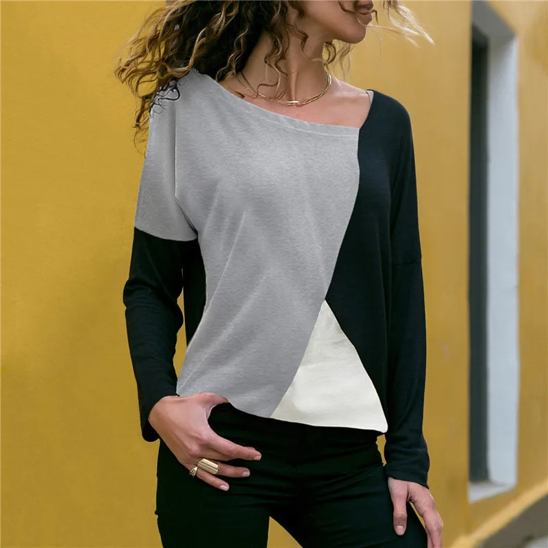 Women Patchwork Color Block T Shirt Tee Top Spring Summer 2019 Tops and T-shirt Harajuku Streetwear Multicolor Tee Shirt Femme
Women Patchwork Color Block T Shirt Tee Top Spring Summer 2019 Tops and T-shirt Harajuku Streetwear Multicolor Tee Shirt Femme