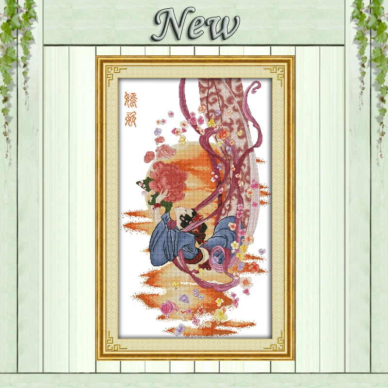 beauty of dunhuang girl portrait Painting counted print on canvas DIY 14CT 11CT DMC Cross Stitch kits Needlework Sets Embroidery
beauty of dunhuang girl portrait Painting counted print on canvas DIY 14CT 11CT DMC Cross Stitch kits Needlework Sets Embroidery