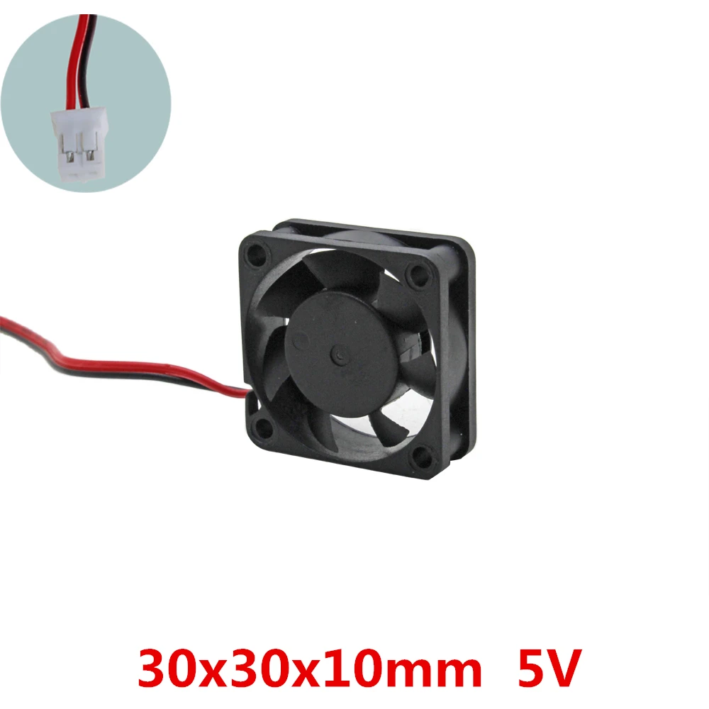 3pcs/lot 30x30x10mm 3010 mini fan DC 5V Brushless Cooling Fan cooler for Electronic 3D printer heat dissipation
3pcs/lot 30x30x10mm 3010 mini fan DC 5V Brushless Cooling Fan cooler for Electronic 3D printer heat dissipation