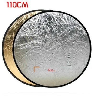 43 " 110cm 2 in 1 Flash Diffuser Multi Collapsible disc Gold Silver Light Reflector & Carrying bag for Studio
43 " 110cm 2 in 1 Flash Diffuser Multi Collapsible disc Gold Silver Light Reflector & Carrying bag for Studio