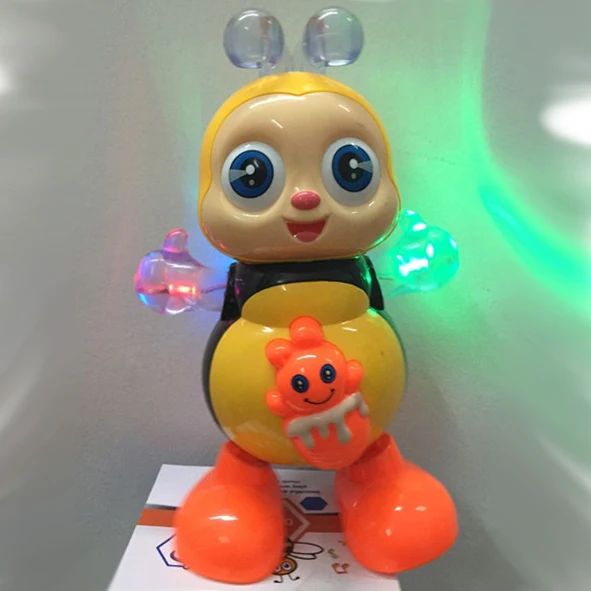 Вокальные игрушки один шт танец поет мультфильм пчела животное ходить вокруг для