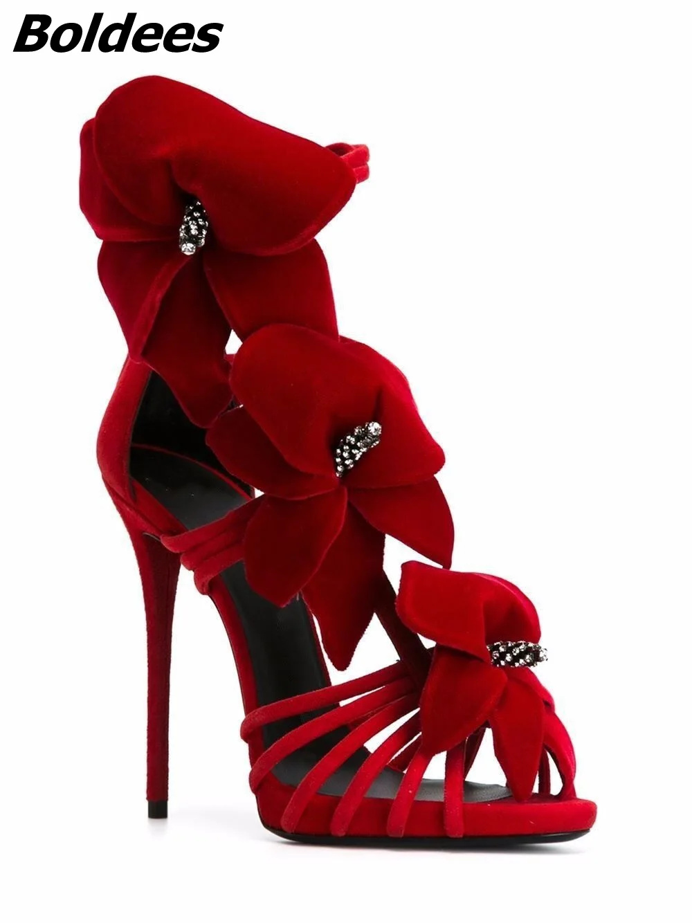 New Designer Thin High Heeled Sandals Women Beautiful Flowers Decoration Straps Stiletto High Heel Dress Shoe
New Designer Thin High Heeled Sandals Women Beautiful Flowers Decoration Straps Stiletto High Heel Dress Shoe