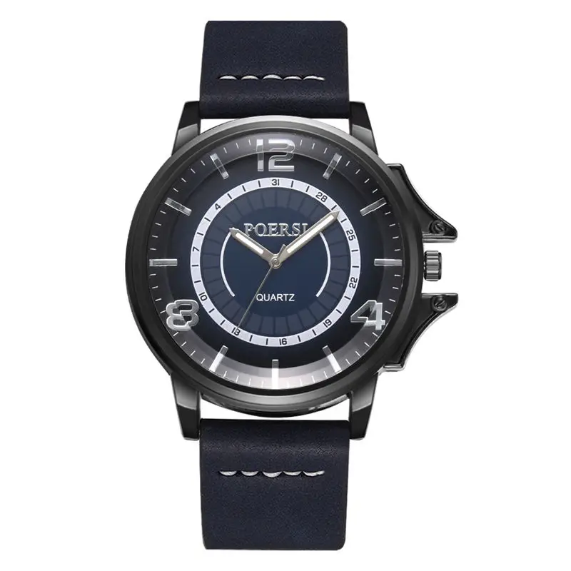 Горячая Распродажа 2019 Модные кварцевые часы мужские Топ бренд Роскошные Бизнес
