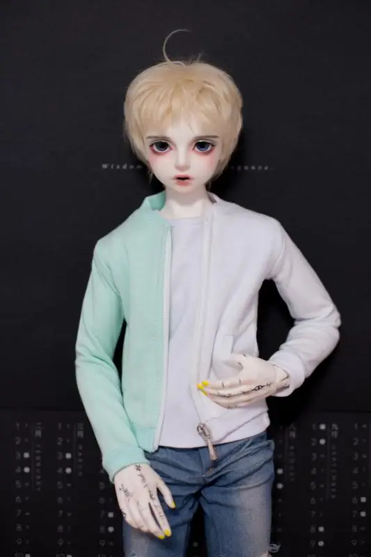 BJD doll coat contrast color clothes for 1/3 BJD Uncle doll accessories fashion doll clothes color blocking baseball coat
BJD doll coat contrast color clothes for 1/3 BJD Uncle doll accessories fashion doll clothes color blocking baseball coat