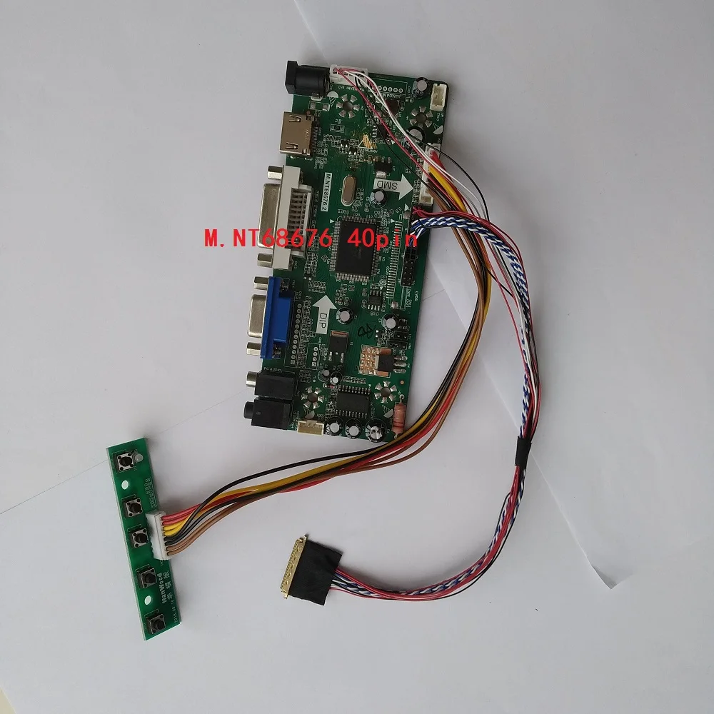 Kit For LP140WH2-TLA3 Screen Monitor DVI Panel 40pin LVDS 14" LED LCD Audio card DIY Controller board 1366*768 HDMI VGA
Kit For LP140WH2-TLA3 Screen Monitor DVI Panel 40pin LVDS 14" LED LCD Audio card DIY Controller board 1366*768 HDMI VGA