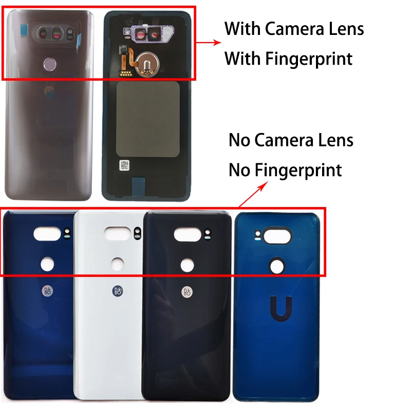 For LG V30 Original Glass Rear Housing Battery Cover Housing V30 Back Case Door Housing With Logo
For LG V30 Original Glass Rear Housing Battery Cover Housing V30 Back Case Door Housing With Logo