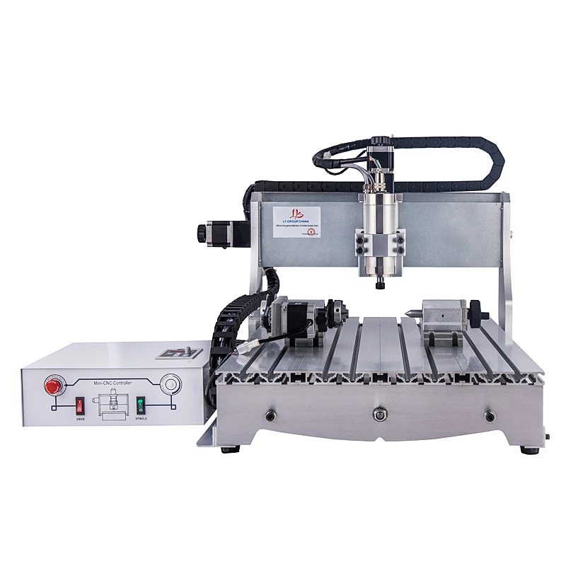 6040Z 1.5KW 4axis USB Milling Machine 1.5KW VFD Water Cooling Spindle Parallel Port to USB Port NC Router Engraver
6040Z 1.5KW 4axis USB Milling Machine 1.5KW VFD Water Cooling Spindle Parallel Port to USB Port NC Router Engraver