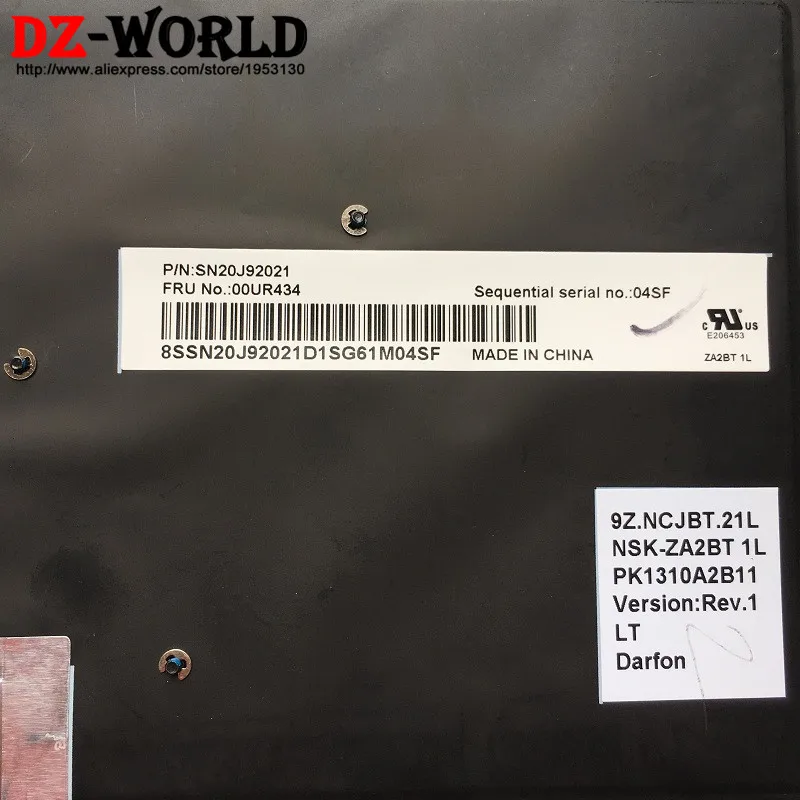 LT Keyboard New Original for Lenovo Thinkpad T460P Lithuanian Backlit Keyboard Backlight Teclado 00UR434 00UR394 SN20J92021
LT Keyboard New Original for Lenovo Thinkpad T460P Lithuanian Backlit Keyboard Backlight Teclado 00UR434 00UR394 SN20J92021