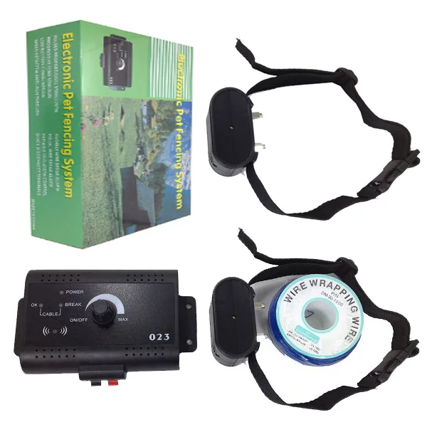 023 Portable Electronic Collar Electronic Fence Dog In-ground Pet Fencing System Dog Training for 2 dogs
023 Portable Electronic Collar Electronic Fence Dog In-ground Pet Fencing System Dog Training for 2 dogs