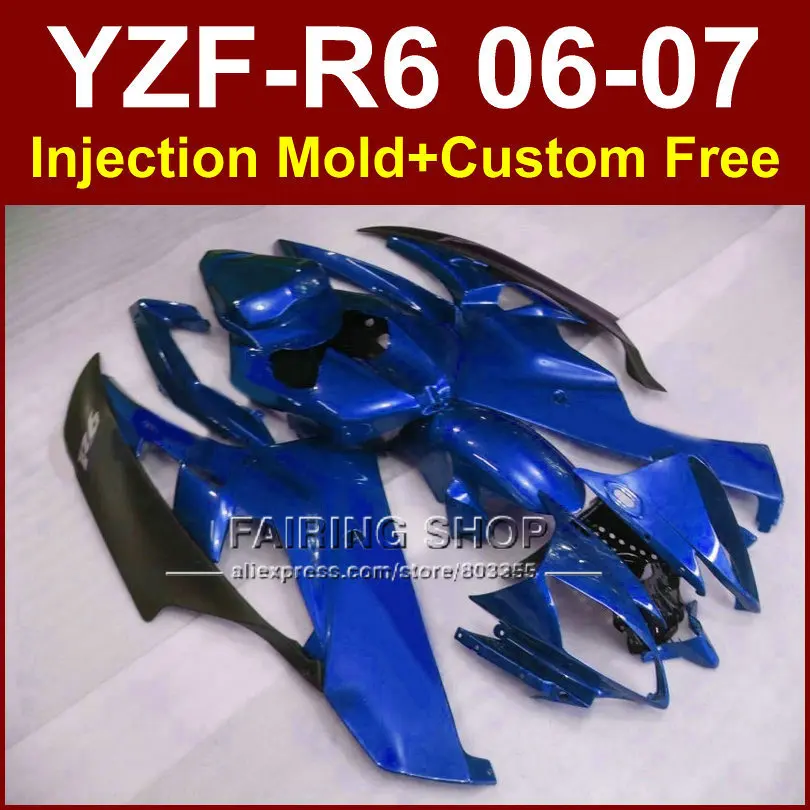 F4T3 Fullset blue Perfect fairing kits for YAMAHA YZFR6 2006 2007 fairings set YZF1000 YZF R6 06 07 body parts I8Y5
F4T3 Fullset blue Perfect fairing kits for YAMAHA YZFR6 2006 2007 fairings set YZF1000 YZF R6 06 07 body parts I8Y5