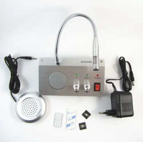 Bank Office Store Station Dual Way Window Counter Intercom Interphone 3W Speaker
Bank Office Store Station Dual Way Window Counter Intercom Interphone 3W Speaker