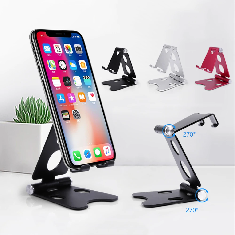Aluminum Metal Phone Tablet Holder Desktop Universal Foldable Non-slip Mobile Bracket Stand Holder for iPhone Pad For Samsung S9
Aluminum Metal Phone Tablet Holder Desktop Universal Foldable Non-slip Mobile Bracket Stand Holder for iPhone Pad For Samsung S9