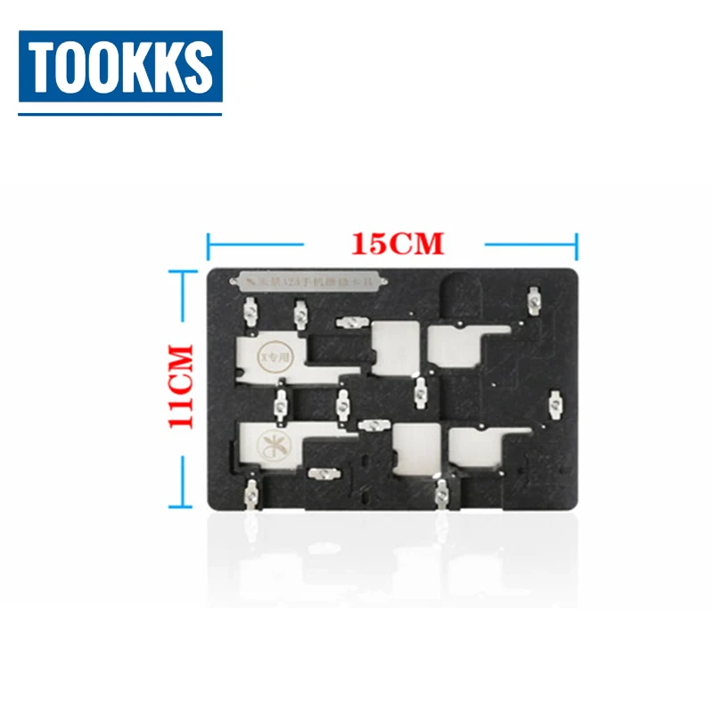 Mi Jing A23 PCB Motherboard Holder BGA Reballing Fixture For iPhone X A11 CPU Nand Chip Repair