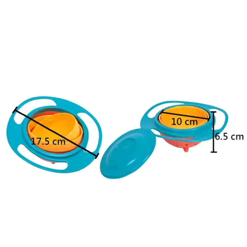 New Arrived Funny Infant Baby Gyro Feeding Bowl Dishes Toy Spill Proof Universal 360 Rotate Technology Gift Kids Accessories M8
New Arrived Funny Infant Baby Gyro Feeding Bowl Dishes Toy Spill Proof Universal 360 Rotate Technology Gift Kids Accessories M8
